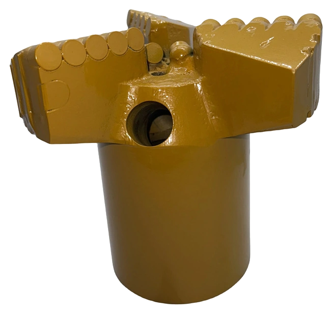 171 mm concave PDC drill bit - complete side view