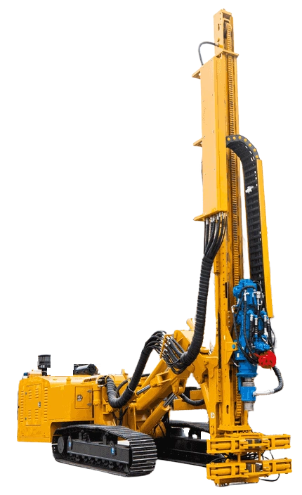 DR-120M Anchor Drilling Rig with upright mast