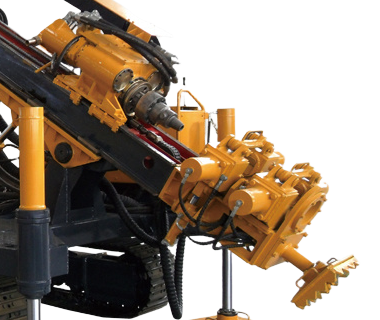 DR-180M rotary head, guide carriage and front clamp assemblies