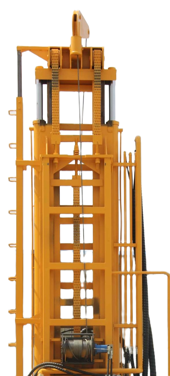 DRW800 Water Well Drilling Rig folding tower and mast guide structure