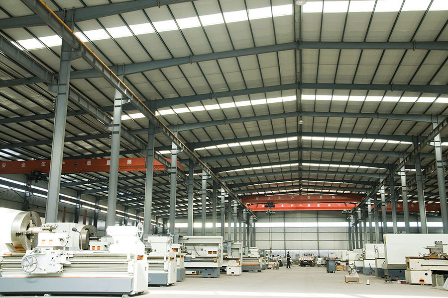 Manufacturing equipment and workshop at Julong