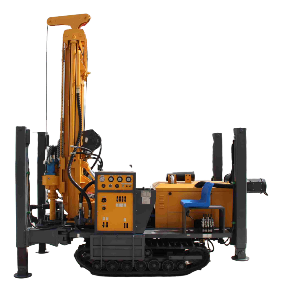 FY200 Water Well Drilling Rig - complete equipment view
