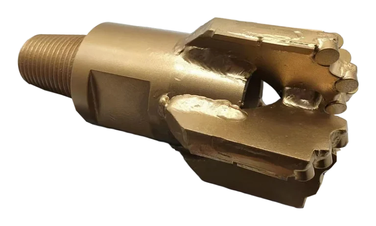Ladder-scraper PDC bit with five wings