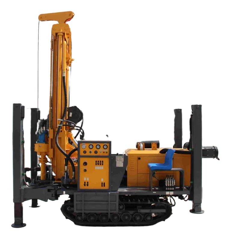 DRW200 Water Well Drilling Rig - complete equipment view